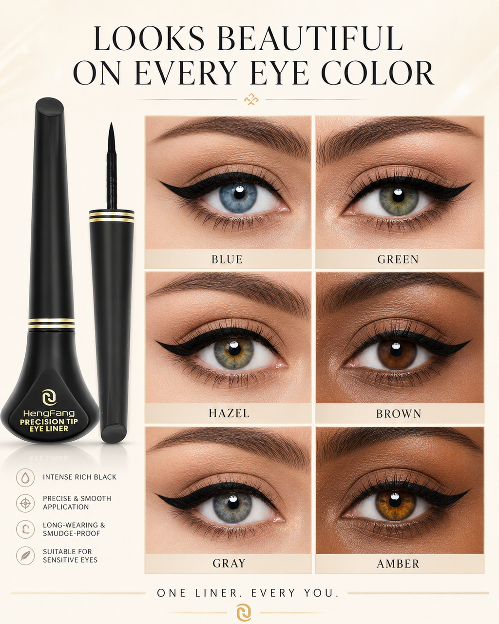 Matte Quick Drying Waterproof Long Lasting Eye Liner