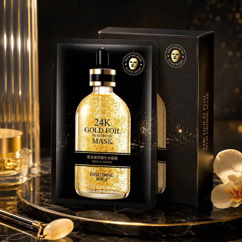 24 ct Gold Face Mask Moisturizing Serum