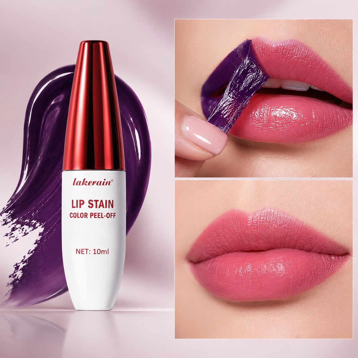 Lip Stain Peel Off 24 Hours Water Resistant Lipstick